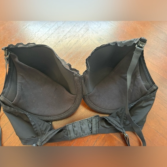 NATORI Elegant Black Lace Bra size 36D maternity - Picture 3 of 8